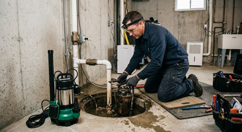 Basement Sump Pump Service in Huntsville, AL