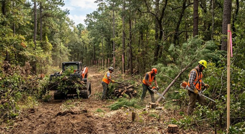 Farm Clearing in Gwinnett County, GA